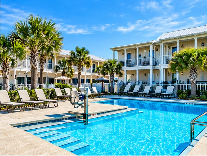 Sea Dreams Destin heated pool