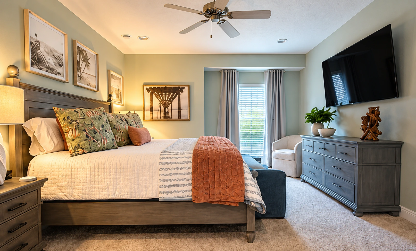 Sea Dreams Destin Master Bedroom