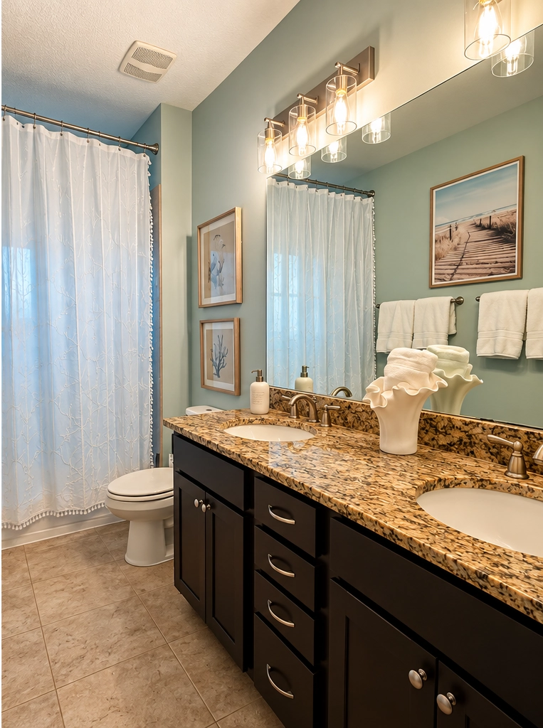 Sea Dreams Destin Master Bathroom